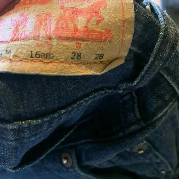 Levi Blue Ladies 541 Athletic Fit Size 16 Reg - Picture 6 of 7